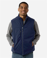 CORE365 Unisex Techno Lite Flat - Fill Insulated Vest - CORE365 CE716 Black XS