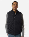 CORE365 Unisex Techno Lite Flat - Fill Insulated Vest - CORE365 CE716 Black XS