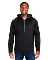 CORE365 Unisex Techno Lite Pullover Anorak - CORE365 CE711 Black XS