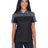 CORE365 Women's Balance Colorblock Performance Piqué Polo - CORE365 CE101W Black/ Carbon XS