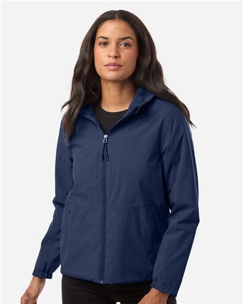 CORE365 Women's Barrier All Season Jacket - CORE365 CE812W Classic Navy XS