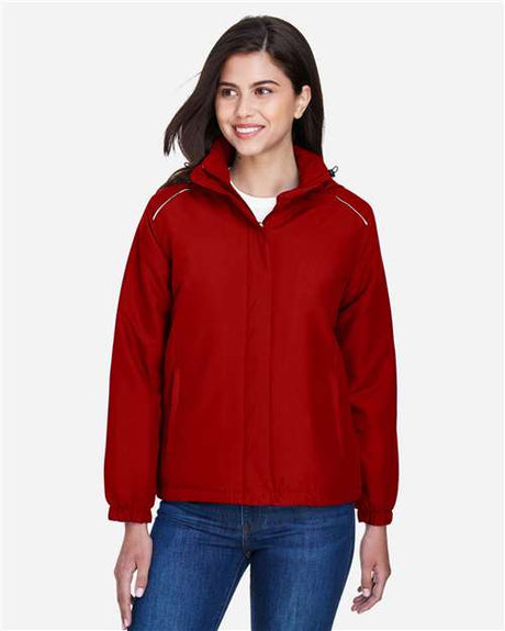 CORE365 Women's Brisk Insulated Jacket - CORE365 78189 Classic Red XS
