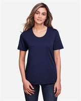 CORE365 Women's Fusion ChromaSoft™ Performance T-Shirt - CORE365 CE111W Classic Navy XS