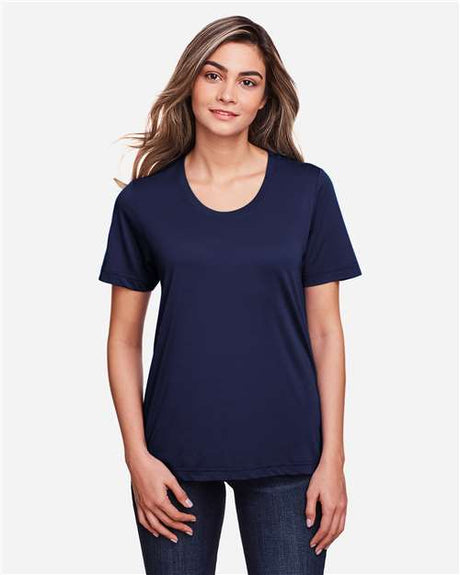 CORE365 Women's Fusion ChromaSoft™ Performance T-Shirt - CORE365 CE111W Classic Navy XS