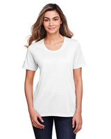 CORE365 Women's Fusion ChromaSoft™ Performance T-Shirt - CORE365 CE111W White XS