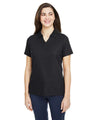CORE365 Women's Fusion ChromaSoft™ Pique Polo - CORE365 CE112W Black XS