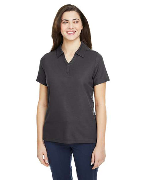 CORE365 Women's Fusion ChromaSoft™ Pique Polo - CORE365 CE112W Carbon M
