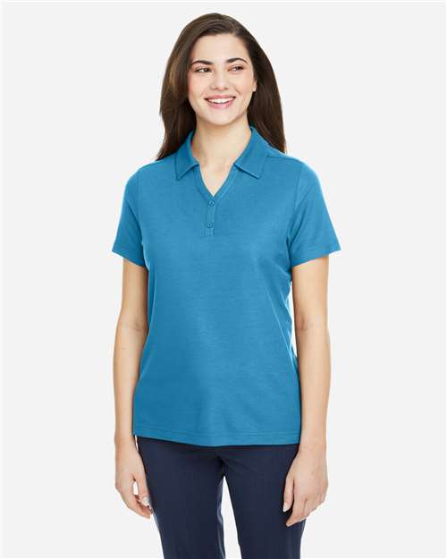 CORE365 Women's Fusion ChromaSoft™ Pique Polo - CORE365 CE112W Electric Blue XS