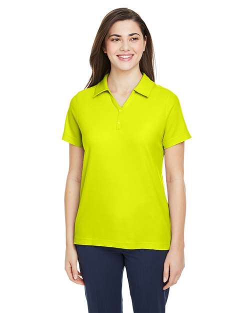 CORE365 Women's Fusion ChromaSoft™ Pique Polo - CORE365 CE112W Safety Yellow M