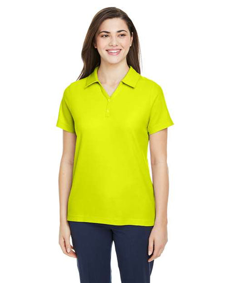 CORE365 Women's Fusion ChromaSoft™ Pique Polo - CORE365 CE112W Safety Yellow M