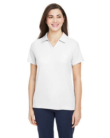 CORE365 Women's Fusion ChromaSoft™ Pique Polo - CORE365 CE112W White XS