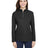CORE365 Women's Fusion ChromaSoft™ Pique Quarter - Zip Pullover - CORE365 CE405W Black XS