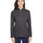 CORE365 Women's Fusion ChromaSoft™ Pique Quarter - Zip Pullover - CORE365 CE405W Carbon XS