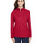 CORE365 Women's Fusion ChromaSoft™ Pique Quarter - Zip Pullover - CORE365 CE405W Classic Red XS