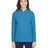 CORE365 Women's Fusion ChromaSoft™ Pique Quarter - Zip Pullover - CORE365 CE405W Electric Blue XS
