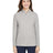 CORE365 Women's Fusion ChromaSoft™ Pique Quarter - Zip Pullover - CORE365 CE405W Platinum XS