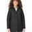 CORE365 Women's Inspire 3 - in - 1 Jacket with Insulated Liner - CORE365 CE725W Black/ Carbon XS