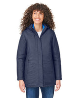 CORE365 Women's Inspire 3 - in - 1 Jacket with Insulated Liner - CORE365 CE725W Black/ Carbon XS