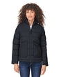 CORE365 Women's Inspire Puffer Jacket - CORE365 CE720W Black XS