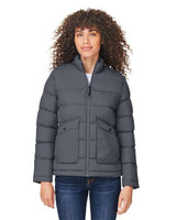CORE365 Women's Inspire Puffer Jacket - CORE365 CE720W Carbon XS