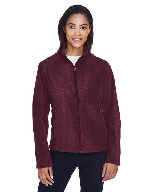 CORE365 Women's Journey Fleece Jacket - CORE365 78190 Black XS