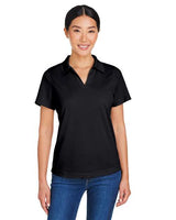 CORE365 Women's Market Snag Protect Mesh Polo - CORE365 CE104W Black M