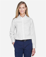 CORE365 Women's Operate Twill Shirt - CORE365 78193 White 2XL