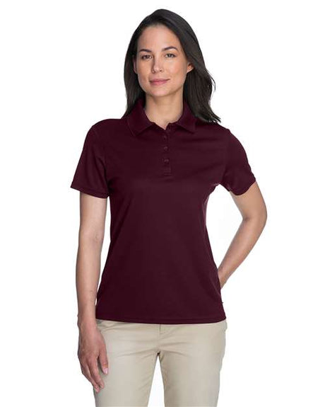 CORE365 Women's Origin Performance Piqué Polo - CORE365 78181 Burgundy XS