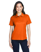 CORE365 Women's Origin Performance Piqué Polo - CORE365 78181 Campus Orange XS