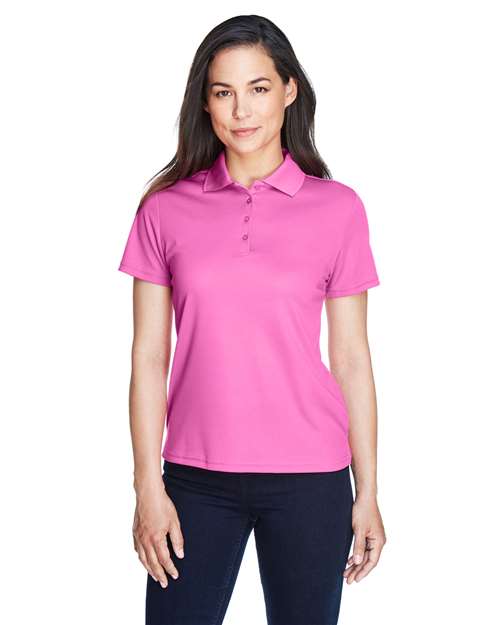 CORE365 Women's Origin Performance Piqué Polo - CORE365 78181 Charity Pink XS