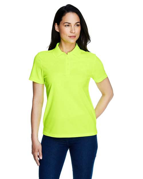 CORE365 Women's Origin Performance Piqué Polo - CORE365 78181 Safety Yellow XS