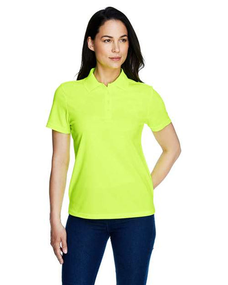 CORE365 Women's Origin Performance Piqué Polo - CORE365 78181 Safety Yellow XS
