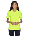 CORE365 Women's Origin Performance Piqué Polo with Pocket - CORE365 78181P Safety Yellow S
