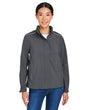 CORE365 Women's Packable Rain Jacket - CORE365 CE712W Black XS
