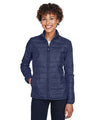 CORE365 Women's Prevail Packable Puffer Jacket - CORE365 CE700W Classic Navy 3XL