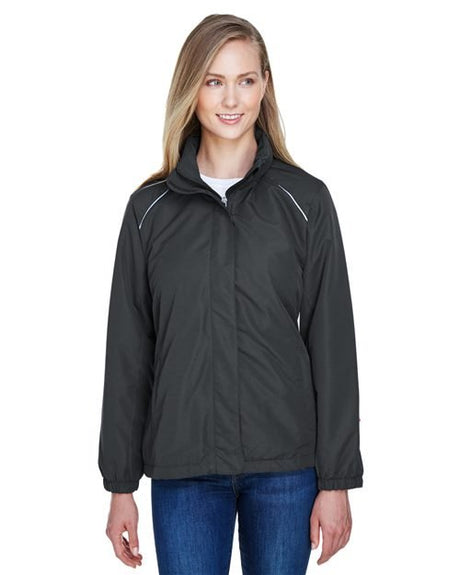 CORE365 Women's Profile Fleece - Lined All - Season Jacket - CORE365 78224 Black XS