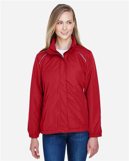 CORE365 Women's Profile Fleece - Lined All - Season Jacket - CORE365 78224 Classic Red XS