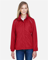CORE365 Women's Profile Fleece - Lined All - Season Jacket - CORE365 78224 Classic Red XS