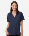 CORE365 Women's Resolve CVC Performance Pique Polo - CORE365 CE106W Classic Navy S