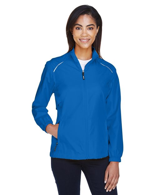 CORE365 Women's Techno Lite Motivate Unlined Lightweight Jacket - CORE365 78183 Black XS