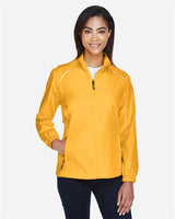 CORE365 Women's Techno Lite Motivate Unlined Lightweight Jacket - CORE365 78183 Campus Gold XS
