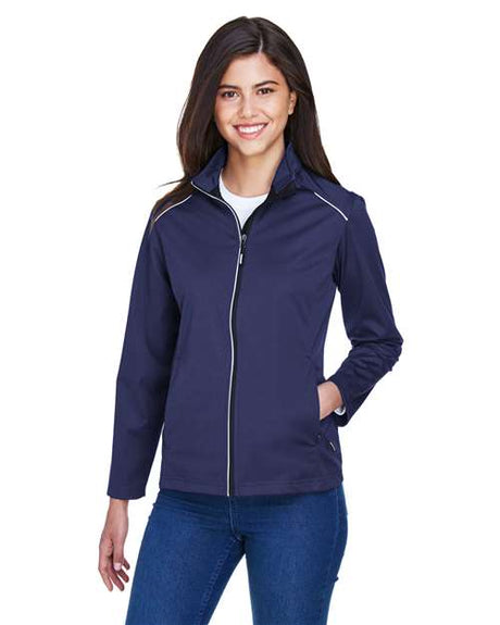 CORE365 Women's Techno Lite Three - Layer Knit Tech - Shell - CORE365 CE708W Classic Navy M