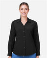 CORE365 Women's Ultra UVP® Marina Shirt - CORE365 CE510LW Black XS