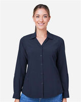 CORE365 Women's Ultra UVP® Marina Shirt - CORE365 CE510LW Classic Navy XS