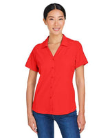 CORE365 Women's Ultra UVP® Marina Shirt - CORE365 CE510W Marina Red XS