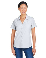 CORE365 Women's Ultra UVP® Marina Shirt - CORE365 CE510W Platinum XS