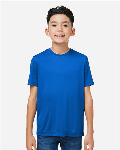 CORE365 Youth Capital Performance T-Shirt - CORE365 CE10Y True Royal XS