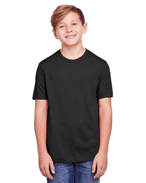 CORE365 Youth Fusion ChromaSoft™ Performance T-Shirt - CORE365 CE111Y Black XS