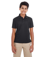 CORE365 Youth Origin Performance Piqué Polo - CORE365 88181Y Black S