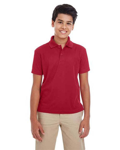 CORE365 Youth Origin Performance Piqué Polo - CORE365 88181Y Classic Red S